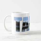 Lake- Tahoetext Kaffeetasse (Links)