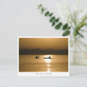 Lake Tana Ethiopia Postkarte (Stehend Vorderseite)