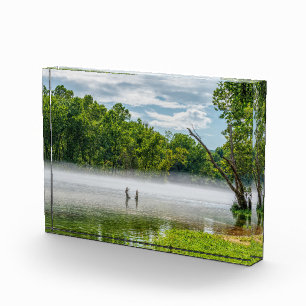 Lake Taneycomo Summer Fog Fotoblock