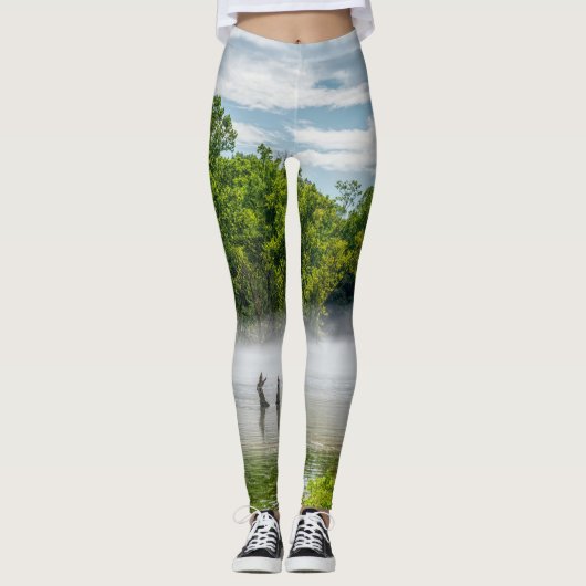 Lake Taneycomo Summer Fog Leggings (Vorderseite)