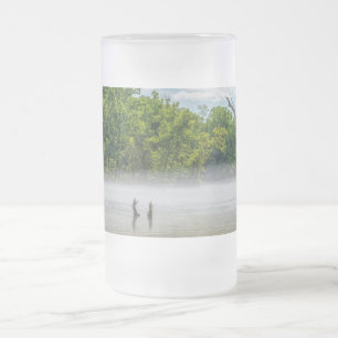 Lake Taneycomo Summer Fog Mattiert Glass Beer Tass Mattglas Bierglas