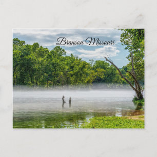 Lake Taneycomo Summer Fog Postcard Postkarte