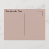 Lake Teguidei Chad Postkarte (Rückseite)