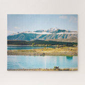 Lake Tekapi New Zealand South Island Reise Puzzle (Horizontal)