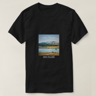 Lake Tekapi New Zealand South Island Reise T-Shirt