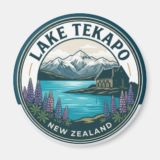 Lake Tekapo Neuseeland Magnet