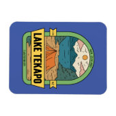 Lake Tekapo Neuseeland Magnet (Horizontal)