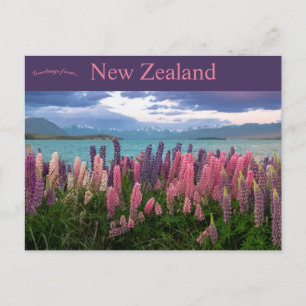 Lake Tekapo Neuseeland Postkarte