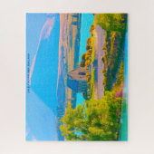 Lake Tekapo Neuseeland Puzzle (Vertikal)