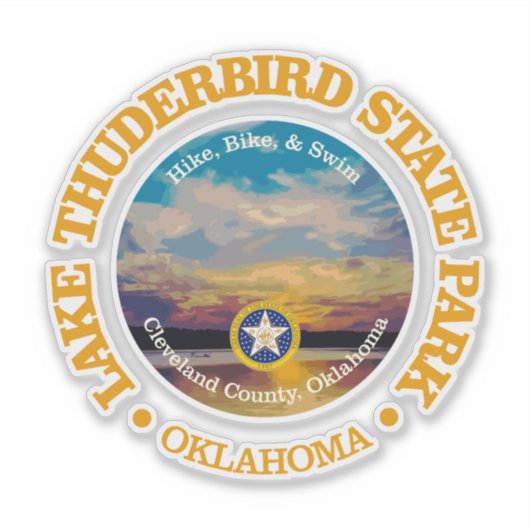 Lake Thunderbird SP Aufkleber (Vorderseite)