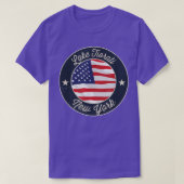 Lake Tiorati - Patriotic New York Souvenir T - Shi T-Shirt (Design vorne)