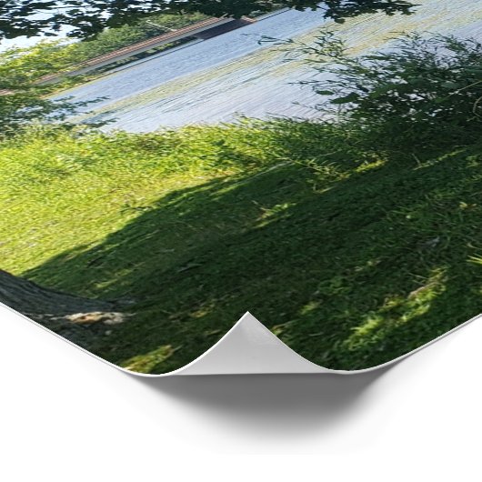 Lake Tomahawk Wisconsin Poster (Ecke)