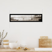 Lake Toxaway NC Boats Foto 1911 Poster (Küche)