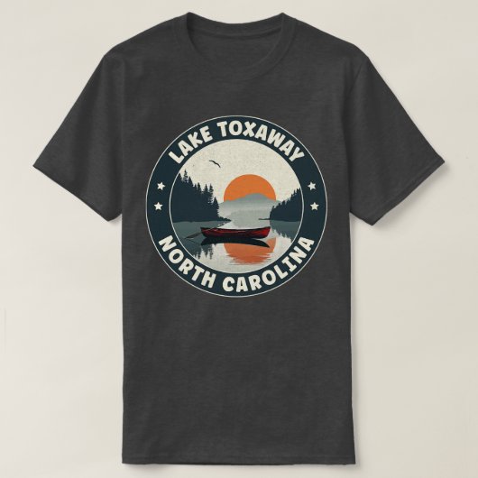 Lake Toxaway North olina Sunset T-Shirt (Design vorne)