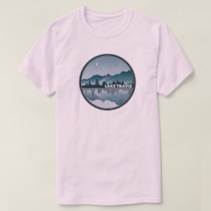 Lake Travis Austin Texas Reflexion T-Shirt