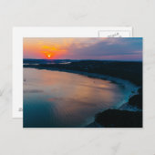 Lake Travis Sunset Postkarte (Vorne/Hinten)