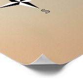 Lake Travis Texas Map Poster (Ecke)