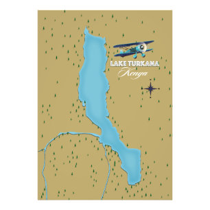 Lake Turkana Kenya Fotodruck
