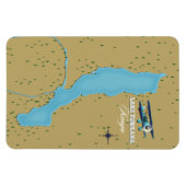 Lake Turkana Kenya Magnet (Horizontal)