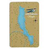 Lake Turkana Kenya Magnet (Vertikal)