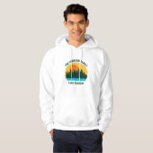 Lake Vacation Sunset Cool Personalisiert Hoodie (Vorne ganz)