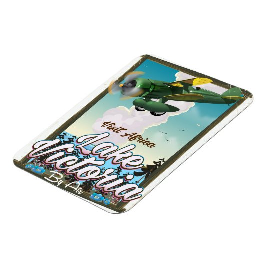 Lake Victoria African Feriposter Magnet (Linke Seite)