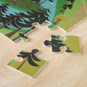 Lake Victoria African travel poster Puzzle (Seite)