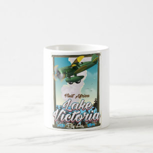 Lake Victoria Afrikanisches Urlaubsposter Kaffeetasse