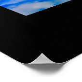 Lake View Lassen Volcanic National Park Poster (Ecke)