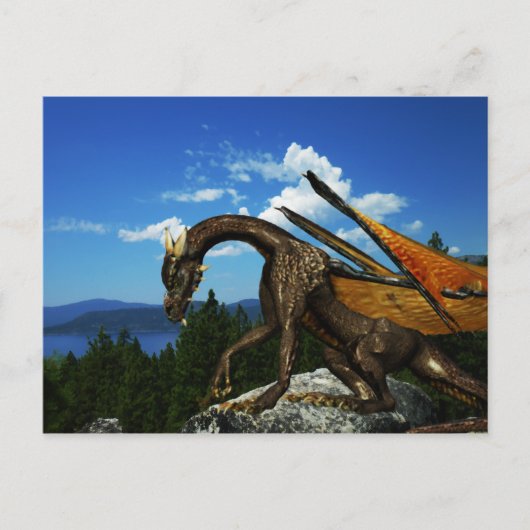 Lake View Postcard Postkarte (Vorderseite)
