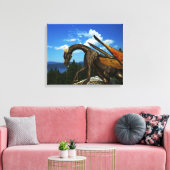 Lake View Wrapped Canvas Leinwanddruck (Insitu (Wohnzimmer))
