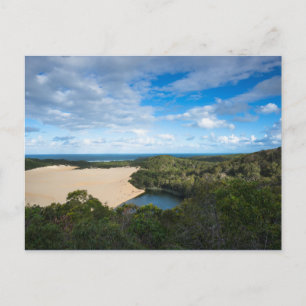 Lake Wabby Fraser Island Australien Foto Postkarte