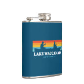 Lake Waccamaw North Carolina Canoe Flachmann (Rechts)