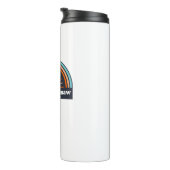 Lake Waccamaw North Carolina Rainbow Thermosbecher (Nach rechts gedreht)