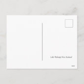 Lake Wakatipi - Neuseeland Feiertagspostkarte (Rückseite)