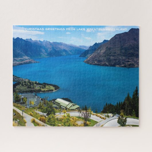 Lake Wakatipi Neuseeland Jigsaw Puzzle (Horizontal)