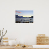 Lake Wakatipu at Sunset, Queenstown, NZ Poster (Küche)