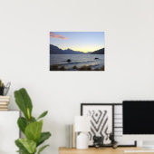 Lake Wakatipu at Sunset, Queenstown, NZ Poster (Heimbüro)