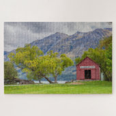 Lake Wakatipu Landschaft Glenorchy Neuseeland Puzzle (Horizontal)