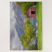 Lake Wakatipu Landschaft Glenorchy Neuseeland Puzzle (Vertikal)
