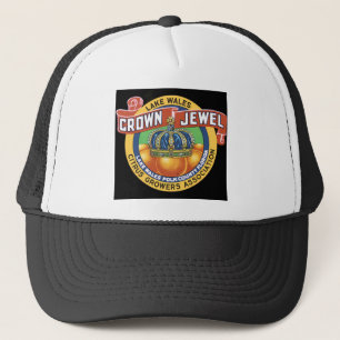 Lake Wales Crown Jewel Orange Truckerkappe