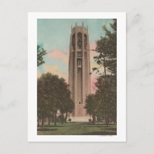 Lake Wales, FL - Außenansicht des Singings Postkarte (Vorderseite)