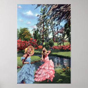 Lake Wales Florida Florida Südliche Bells Poster