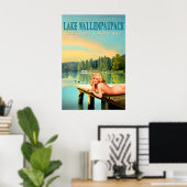 Lake Wallenpaupack Pennsylvania Marilyn Monroe Pin Poster (Heimbüro)