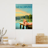 Lake Wallenpaupack Pennsylvania Marilyn Monroe Pin Poster (Küche)