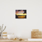 Lake Wallenpaupack Sunset Poster (Küche)