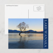 Lake wanaka Blues Postkarte (Vorne/Hinten)