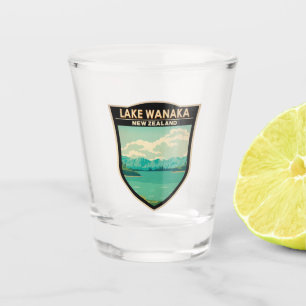 Lake Wanaka Otago New Zealand New Zealand Vintage Schnapsglas