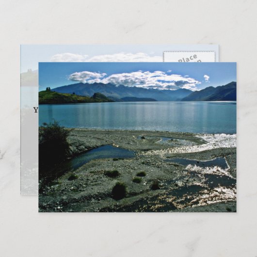 Lake Wanaka Postkarte (Vorne/Hinten)