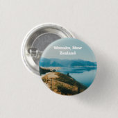 Lake Wanaka, Südinsel, Neuseeland Button (Vorne & Hinten)